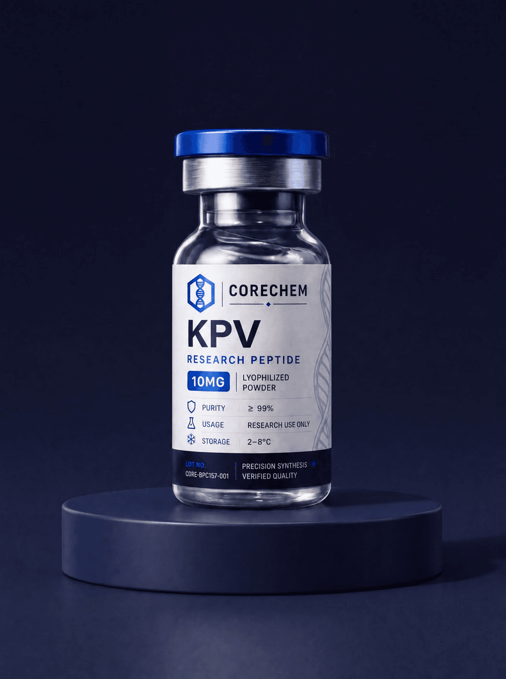 KPV — research reference material vial