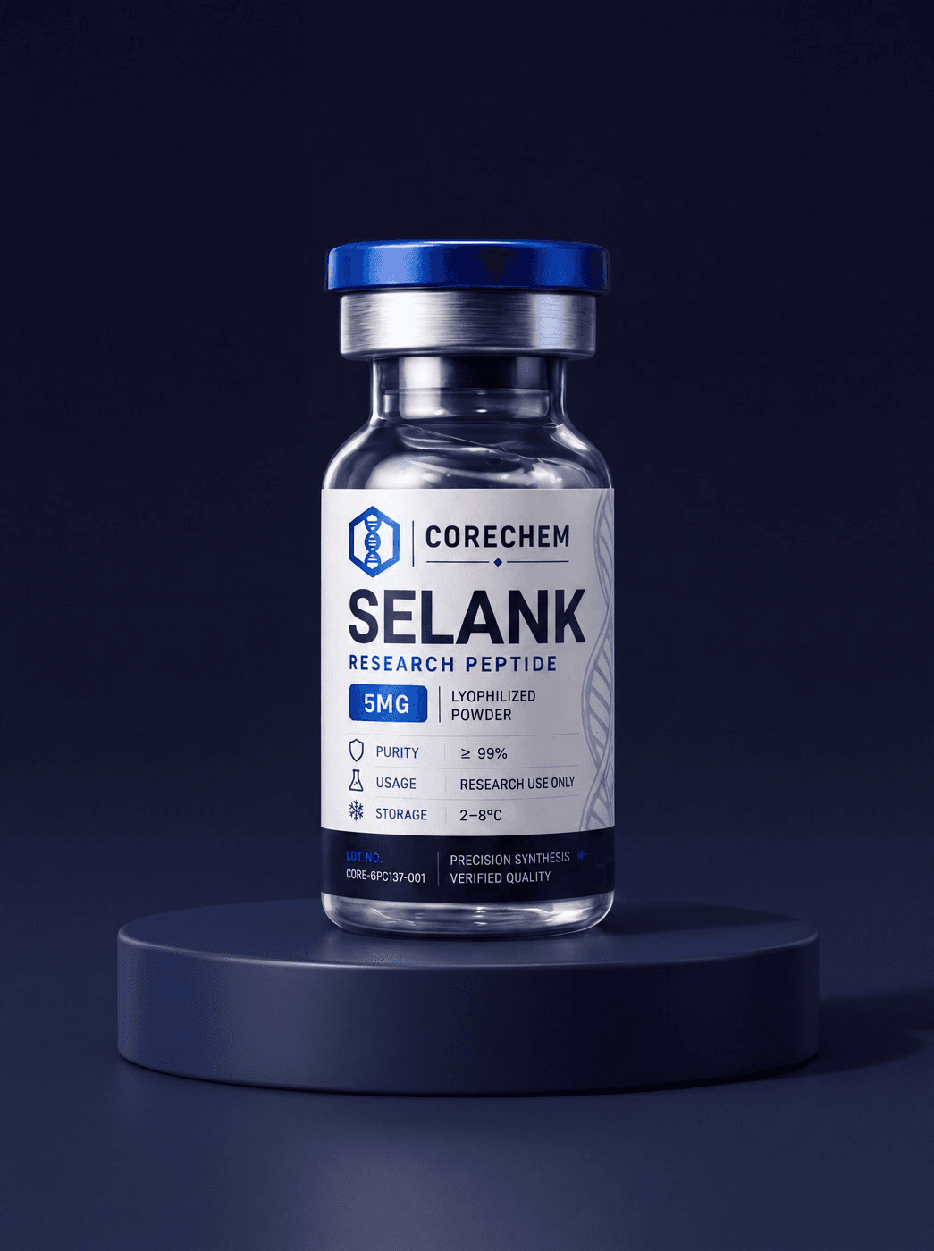 Selank Analytical Reference Standard — analytical reference material for in-vitro laboratory research