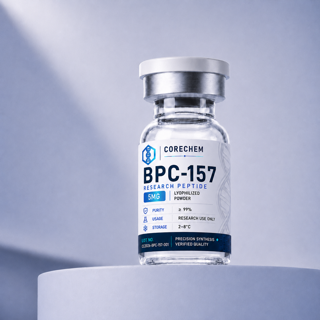 BPC-157 — research reference material vial