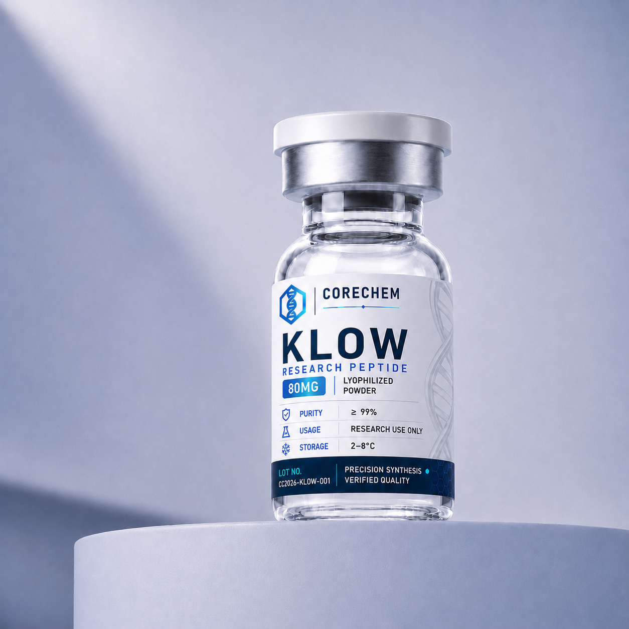 BPC-157 / TB-500 / KPV / GHK-Cu Research Blend Reference Material — analytical reference material for in-vitro laboratory research