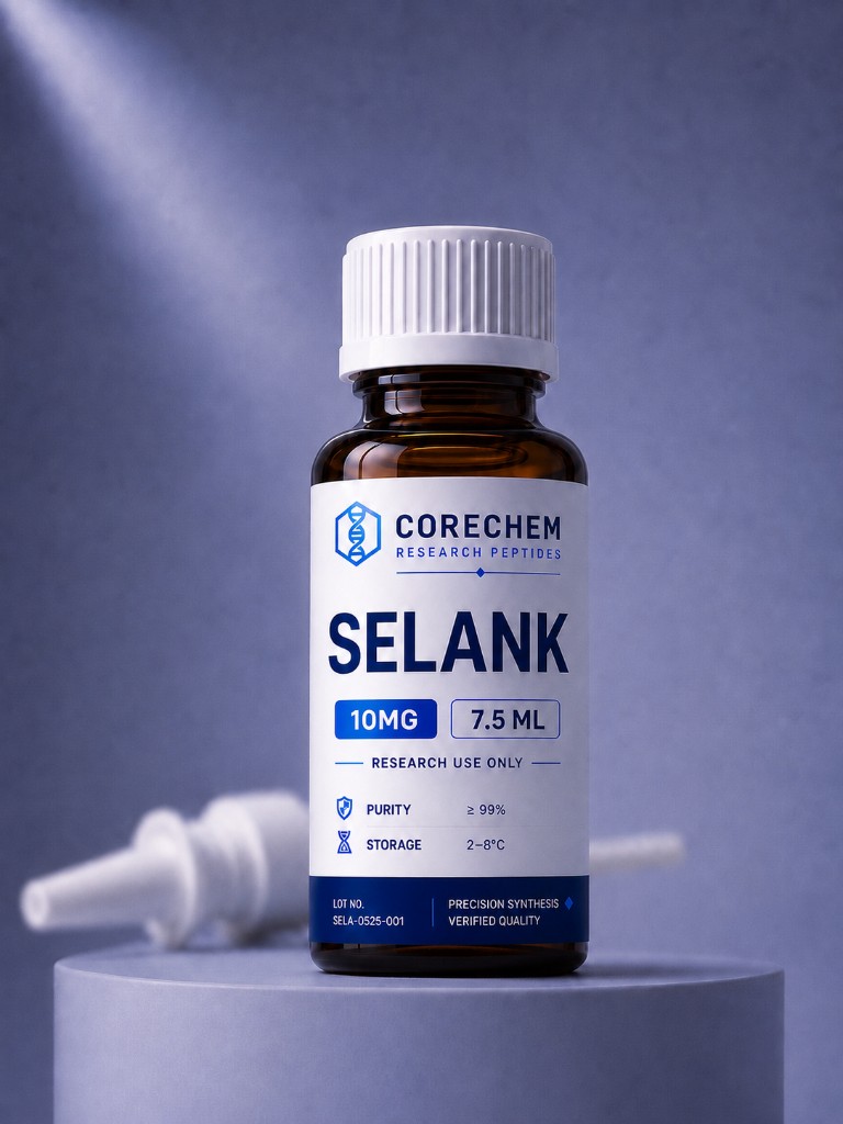 Selank Solution Reference Material — analytical reference material for in-vitro laboratory research