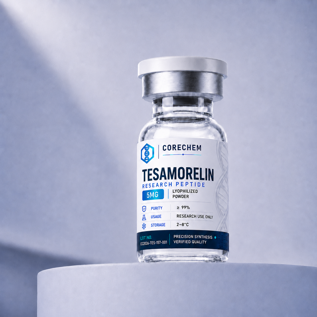 Tesamorelin Reference Material — analytical reference material for in-vitro laboratory research